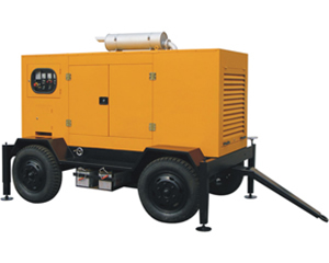 移动拖车350KW柴油发电机组-50Hz